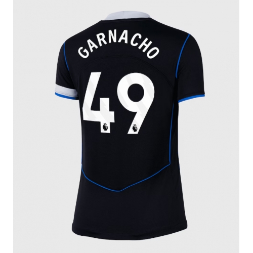 Billige Fotballdrakt Chelsea Alejandro Garnacho #49 Replika Tredjedrakt Dame 2025-26 Kortermet Billige Fotballdrakt Chelsea Alejandro Garnacho #49 Replika Tredjedrakt Dame 2025-26 Kortermet
